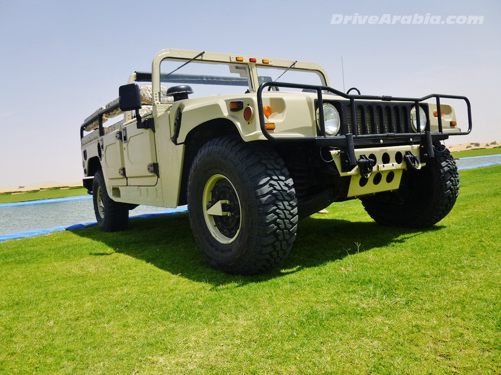 Military-spec Humvee troop-carrier gets second life in Dubai