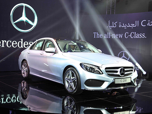 مرسيدس-بنز أطلقت سيارة C-Class 2015 الجديدة كلياً في الامارات