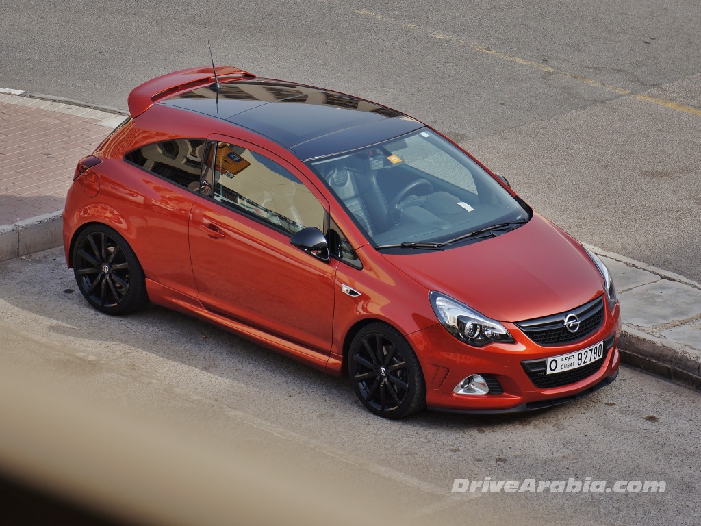 So we got a 2014 Opel Corsa OPC Nurburgring Edition