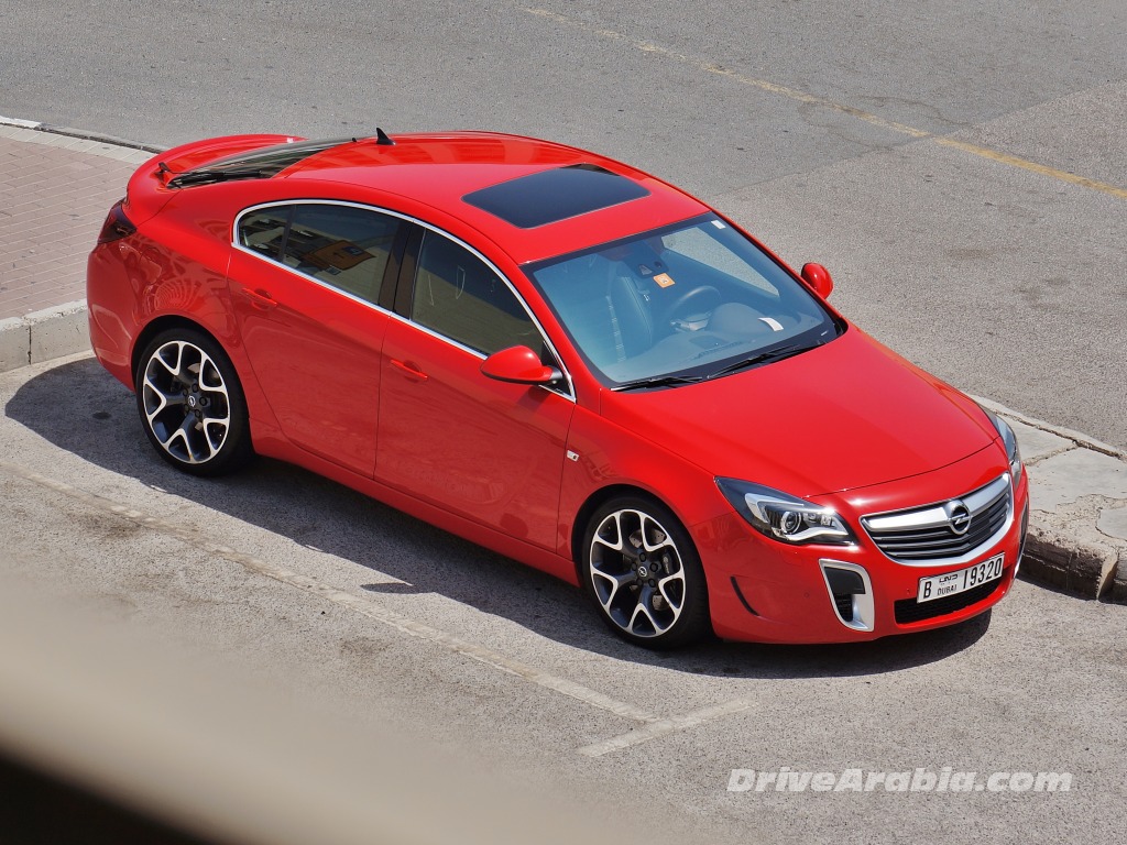 So we got a 2014 Opel Insignia OPC