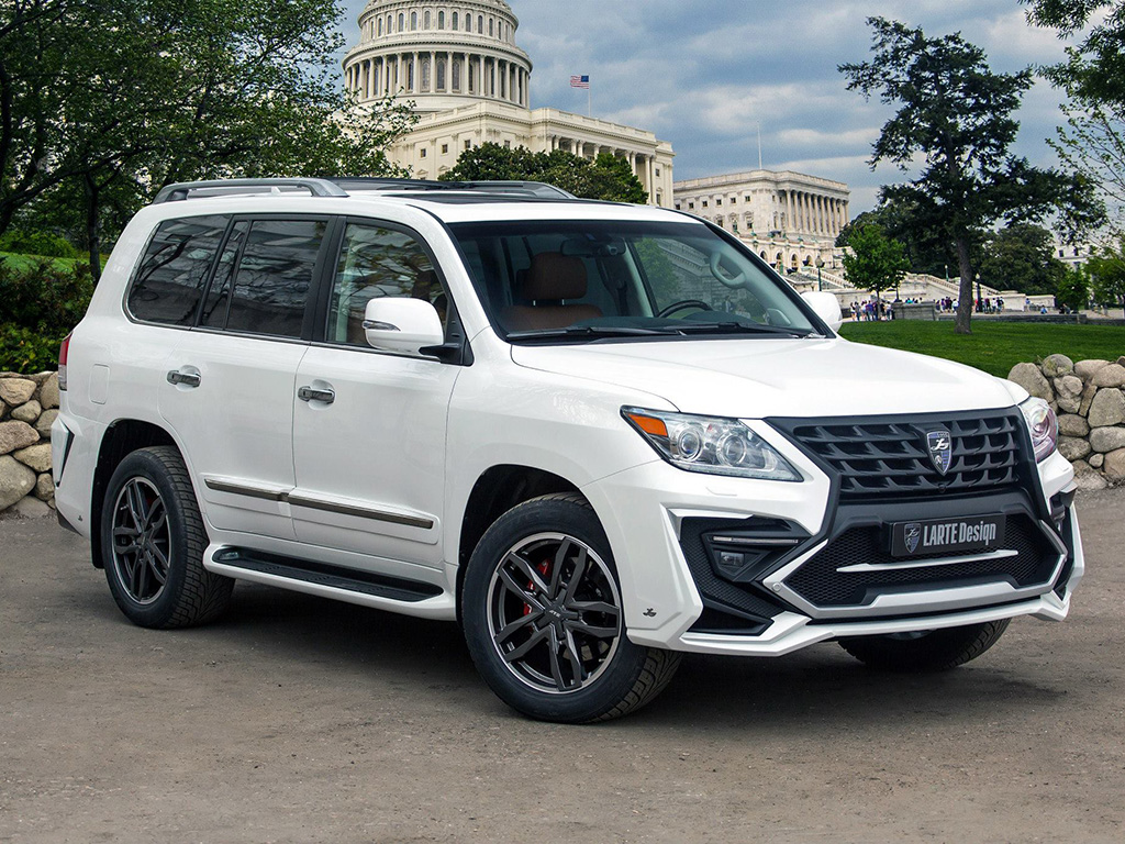 Lexus LX570 Alligator styling package by Larte Design