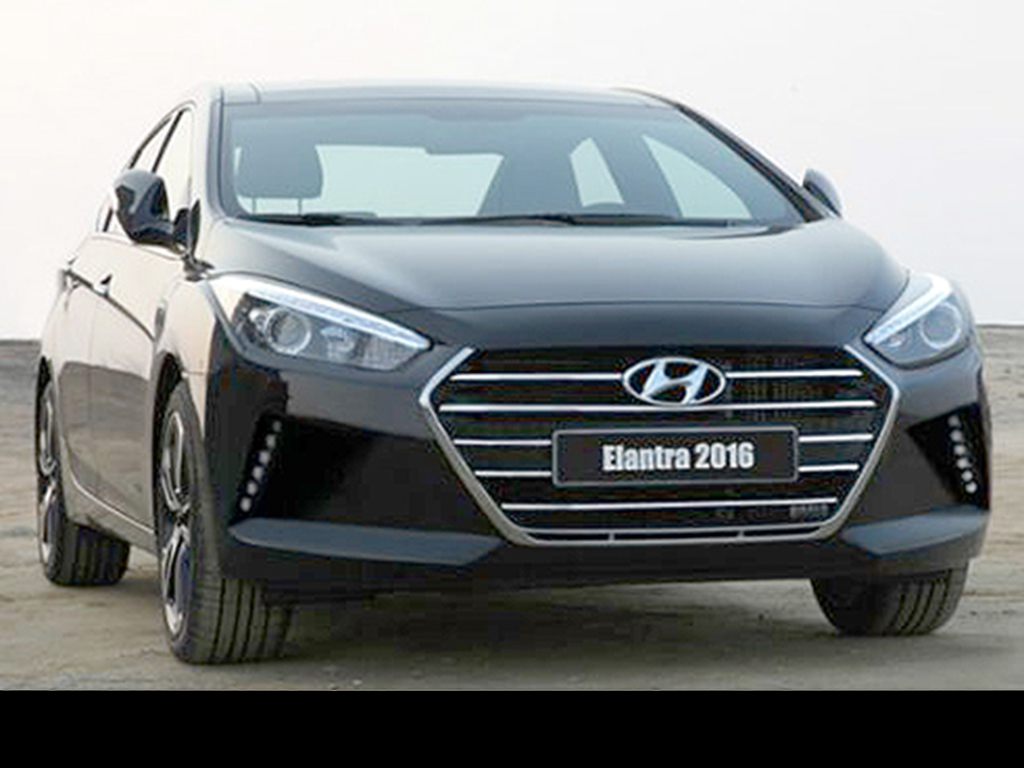 2016 Hyundai Elantra leaked