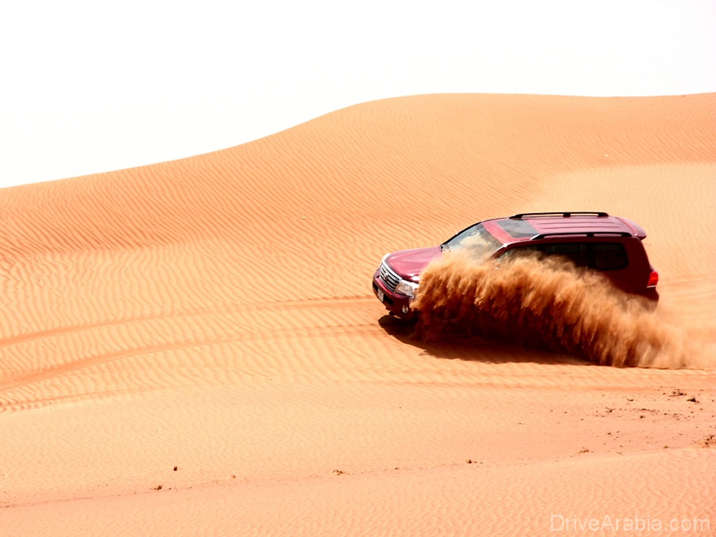 Starting off with offroad driving on sand