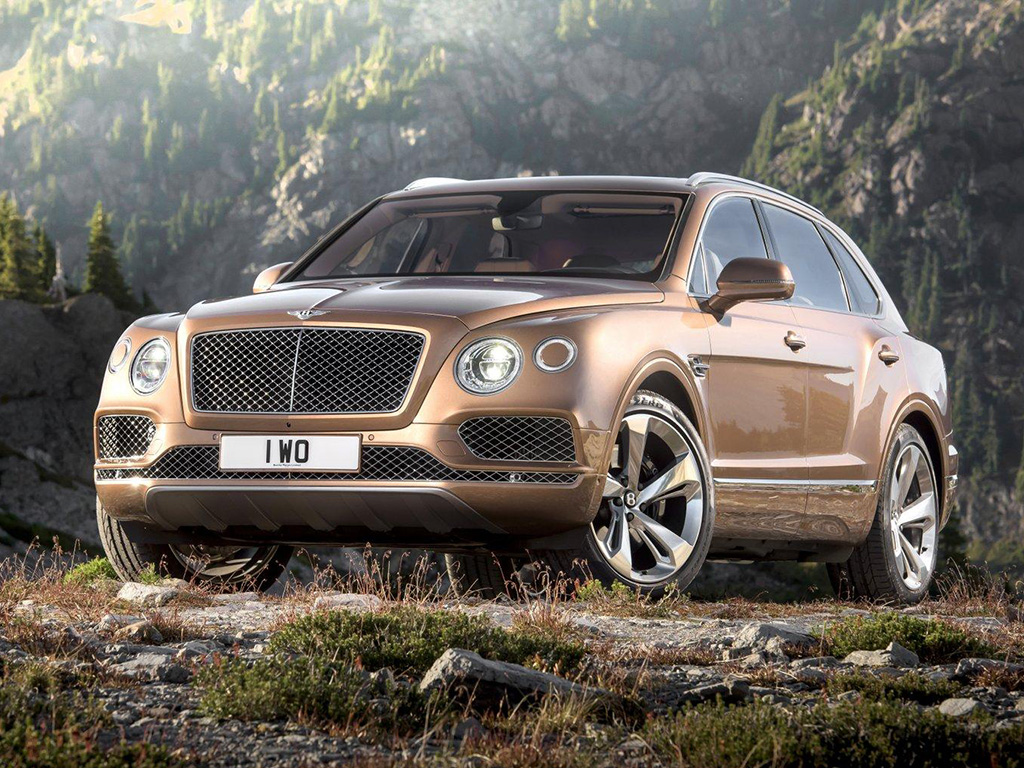 2016 Bentley Bentayga officially revealed