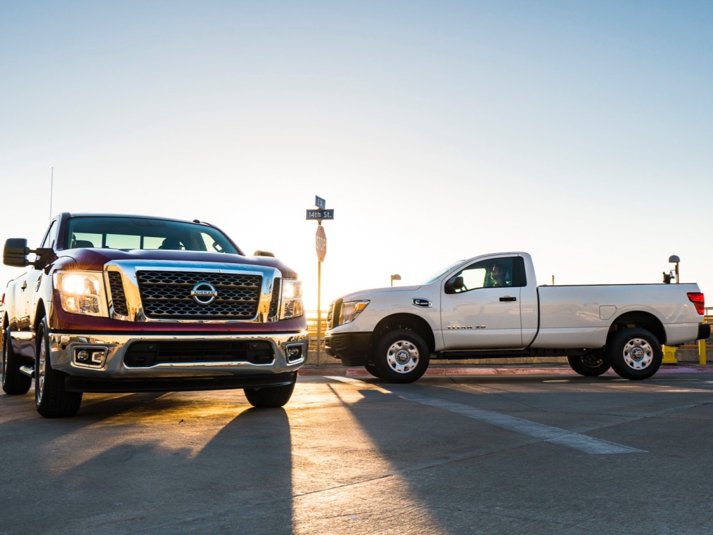 Nissan Titan 2017 single-cab pickups revealed