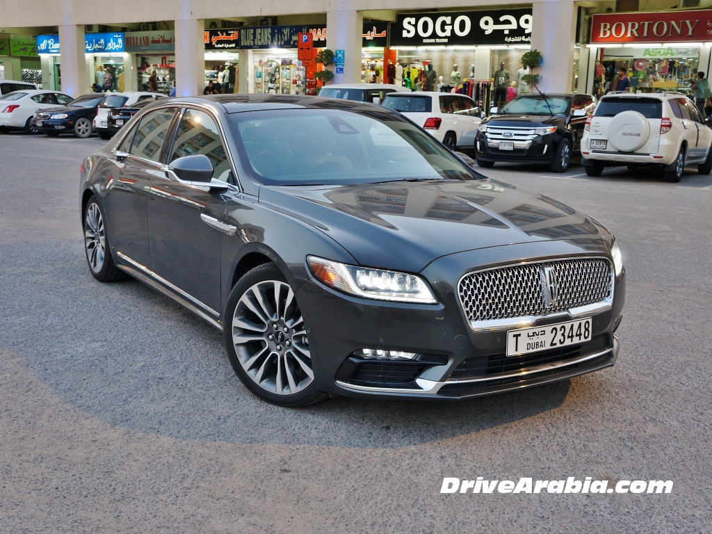 First drive: 2017 Lincoln Continental in the UAE