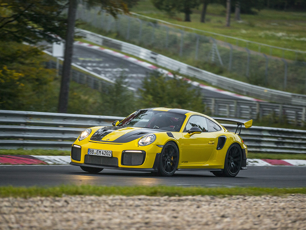 2018 Porsche 911 GT2 RS breaks 'Ring record for fastest sports car