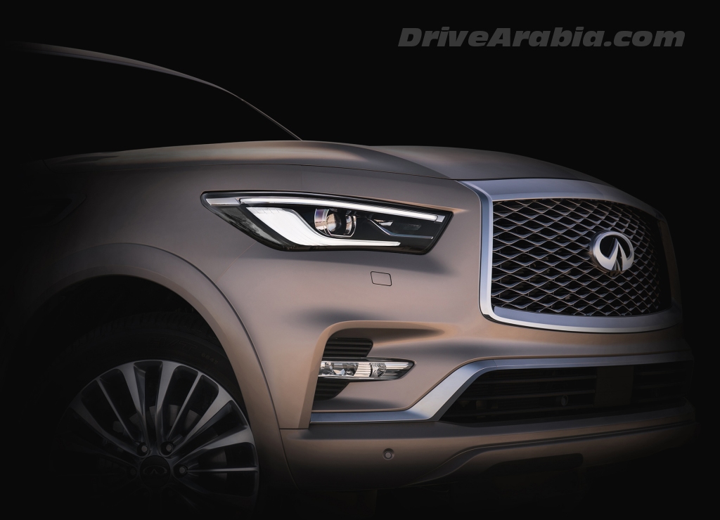 2018 Infiniti QX80 to have world premiere in Dubai