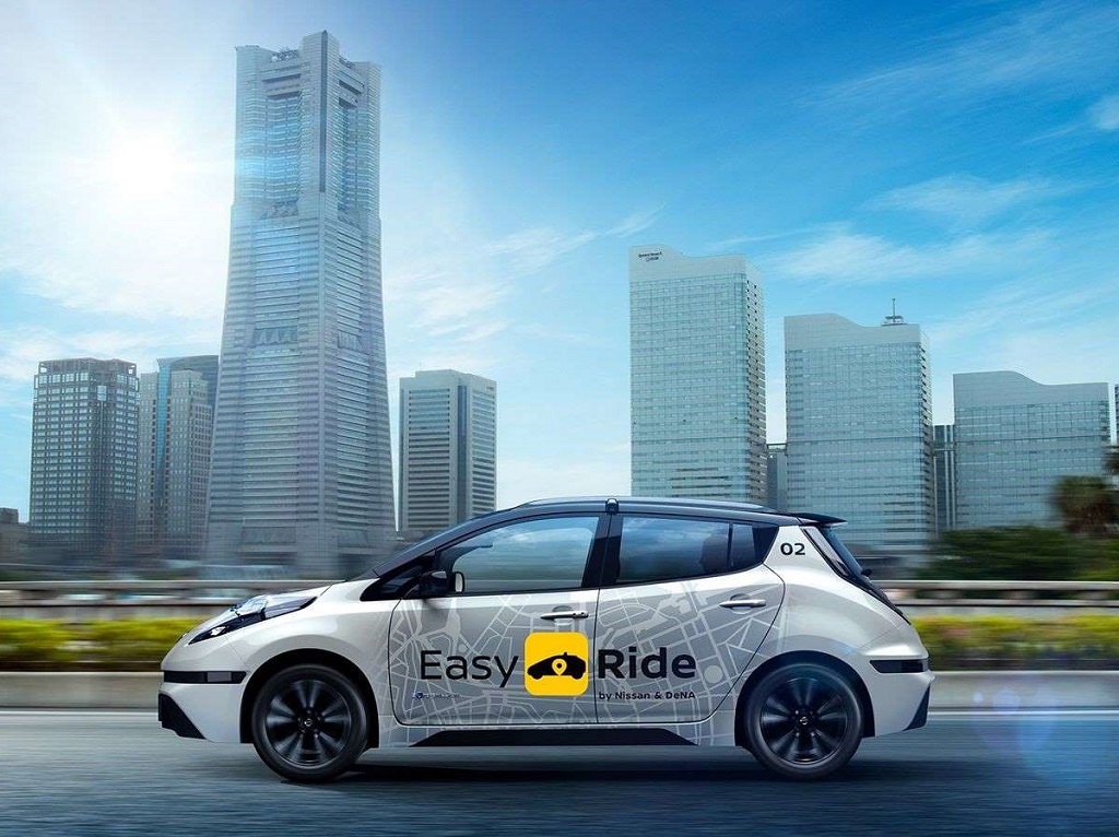 "نيسان" و"DeNA" تطلقان المرحلة التجريبية من خدمة التنقل الروبوتية الجديدة Easy Ride