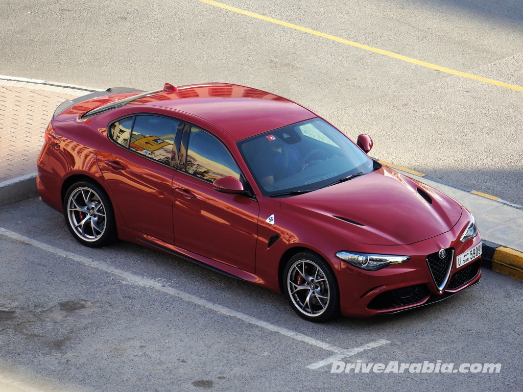 So we got a 2018 Alfa Romeo Giulia Quadrifoglio