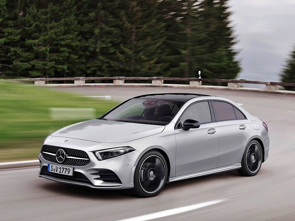 2019 Mercedes-Benz A-Class sedan debuts